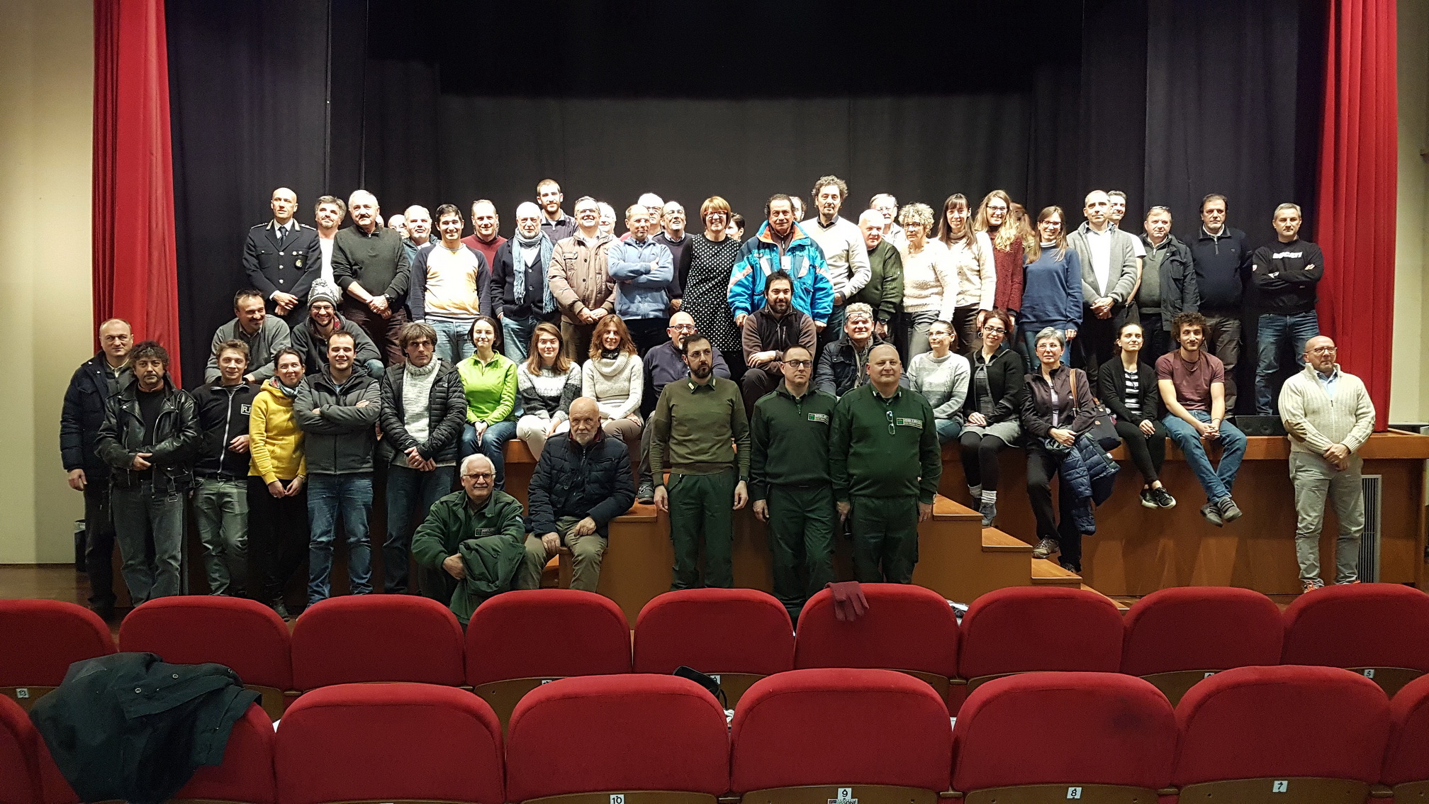 Foto di gruppo Aspiranti GEV MB m